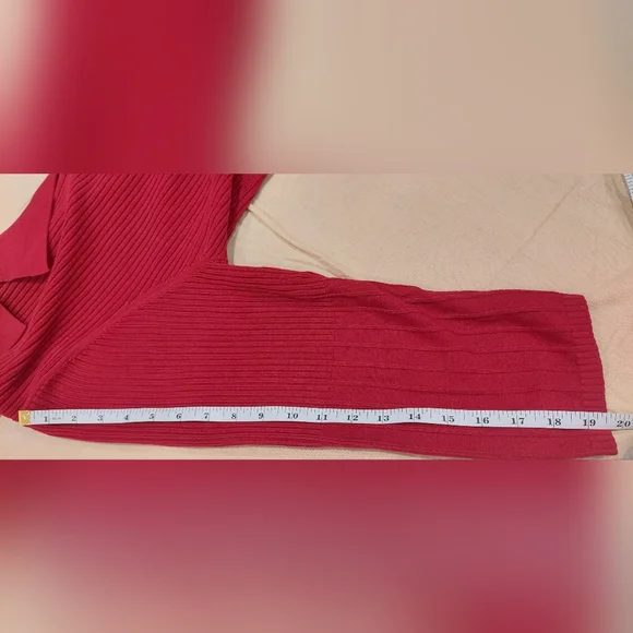 Croft & Barrow Red Women's Jacket - Picture 9 of 9